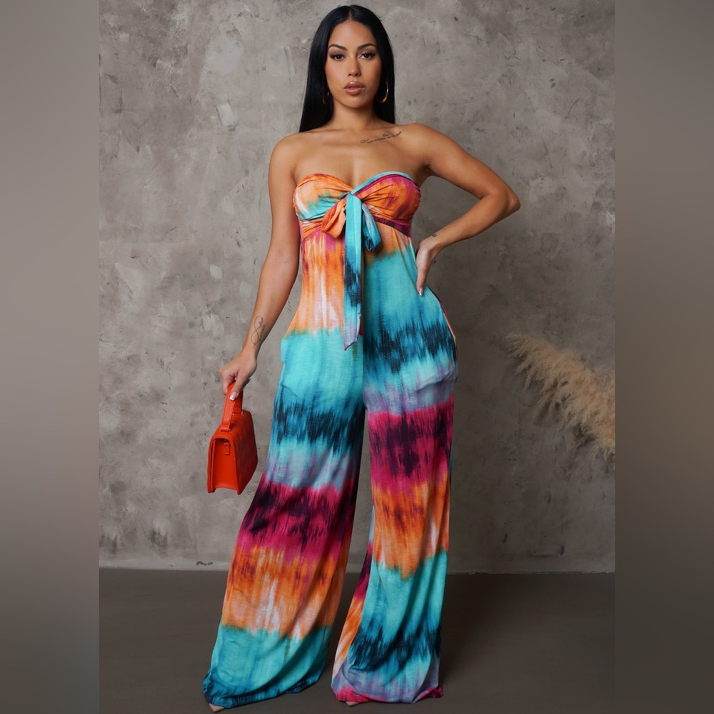 tie-dye Jumpsuit